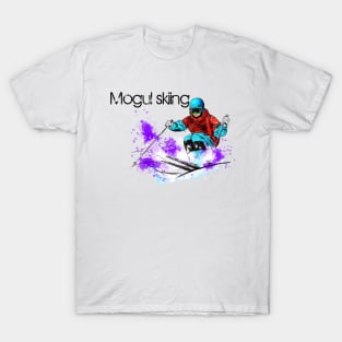 Mogul skiing T-Shirt